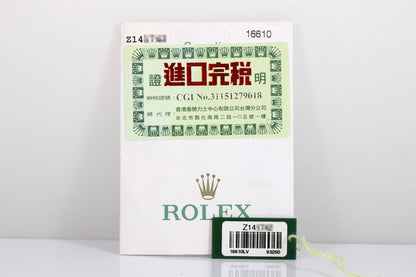 2006 Rolex Submariner Date 40mm Green Bezel - 16610LV (Kermit)