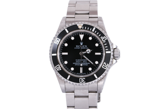 2006 Rolex Submariner No Date Inner Bezel Engraved - 14060M (4 Liner)