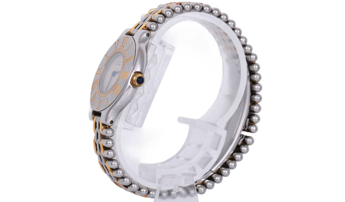 1990s Cartier Must 21 31mm - W10051F4 (White)