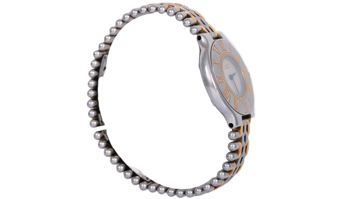 1990s Cartier Must 21 31mm - W10051F4 (White)