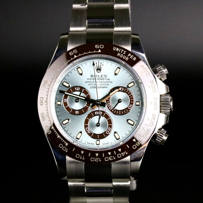 2019 Rolex 116506 Daytona Platinum with Box & Papers