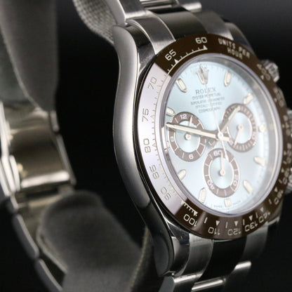 2019 Rolex 116506 Daytona Platinum with Box & Papers