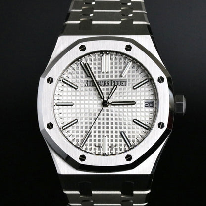 UNWORN 2023 Audemars Piguet 15510ST Royal Oak 41mm White Dial with Box & Papers