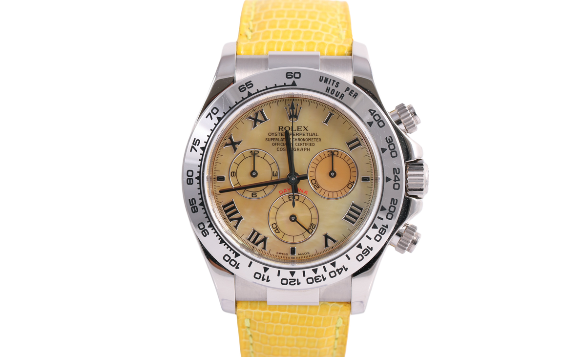 Rolex Daytona Beach Collection Set Year 2000 40mm - 116519 (Turquoise, Chrysoprase, Pink, and Yellow)