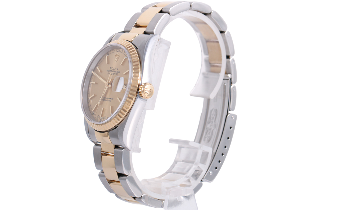 2003 Rolex Datejust 36mm - 16233 (Champagne)