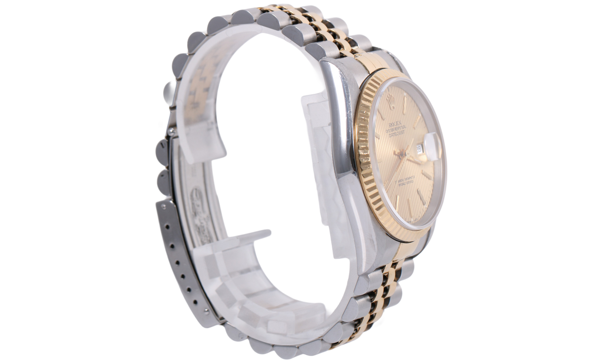 1997 Rolex Datejust 36mm - 16233 (Champagne Tapestry)