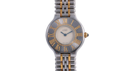 1990s Cartier Must 21 28mm - 1330 (White)
