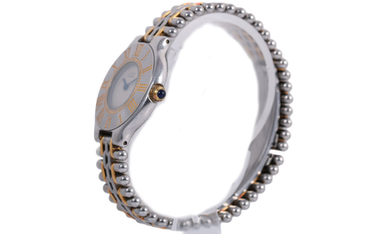 1990s Cartier Must 21 28mm - 1330 (White)