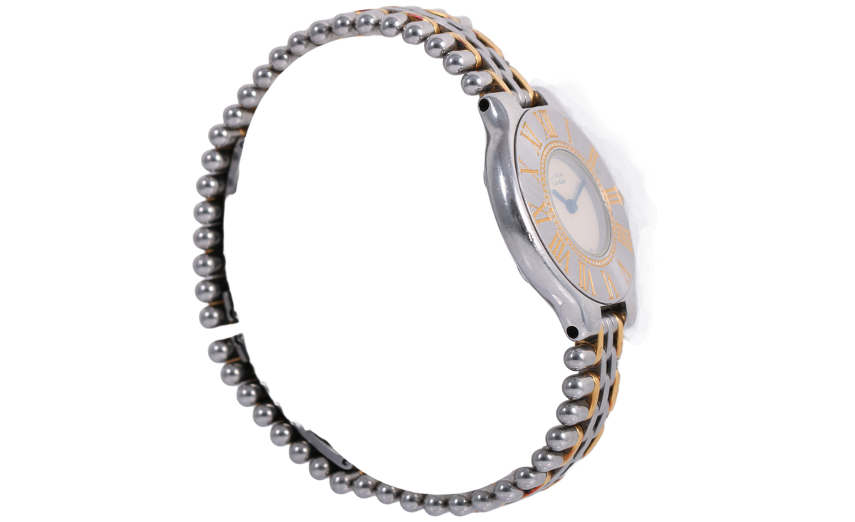 1990s Cartier Must 21 28mm - 1330 (White)