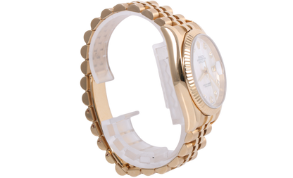 2002 Rolex Datejust 36mm Super Jubilee - 116238 (Factory White MOP Diamond)