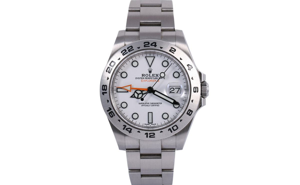 2021 Rolex Explorer II 42mm - 216570 (Polar)
