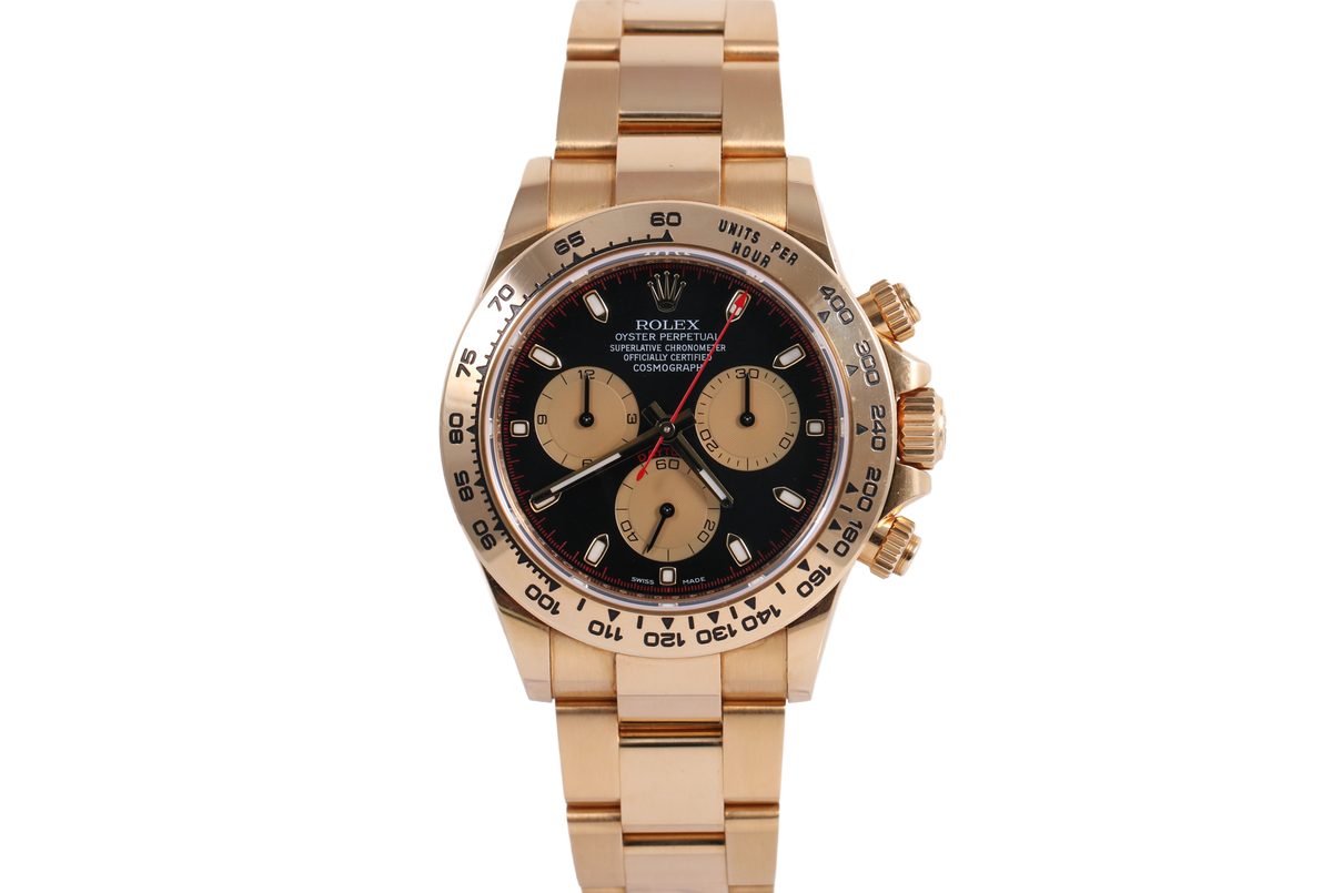 2019 Rolex Daytona 40mm - 116508 (Black Paul Newman)