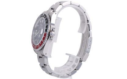 2002 Rolex GMT-Master II 40mm Solid End Links - 16710 (Coke) - Caseback Stickered