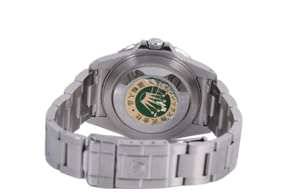 2002 Rolex GMT-Master II 40mm Solid End Links - 16710 (Coke) - Caseback Stickered