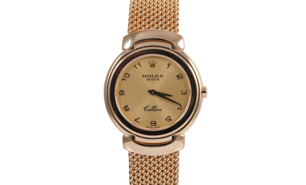 1990 Rolex Cellini 33mm - 6622/8 (Champagne Arabic)