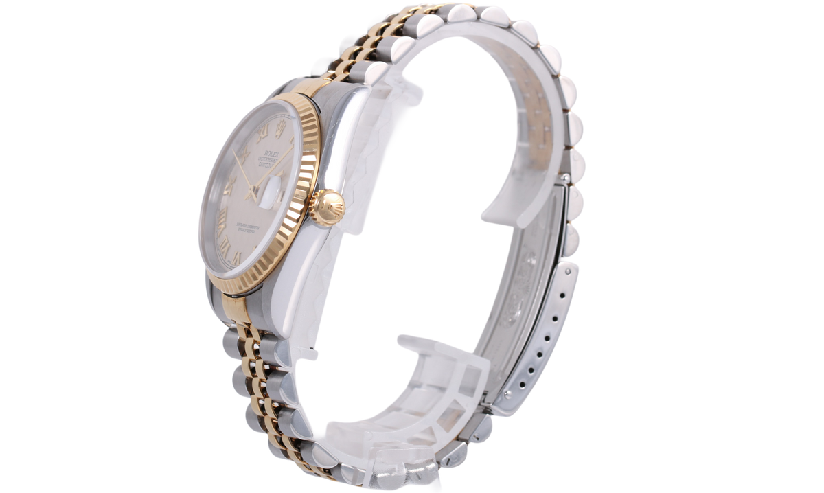 1993 Rolex Datejust 36mm - 16233 (Ivory Pyramid Roman)
