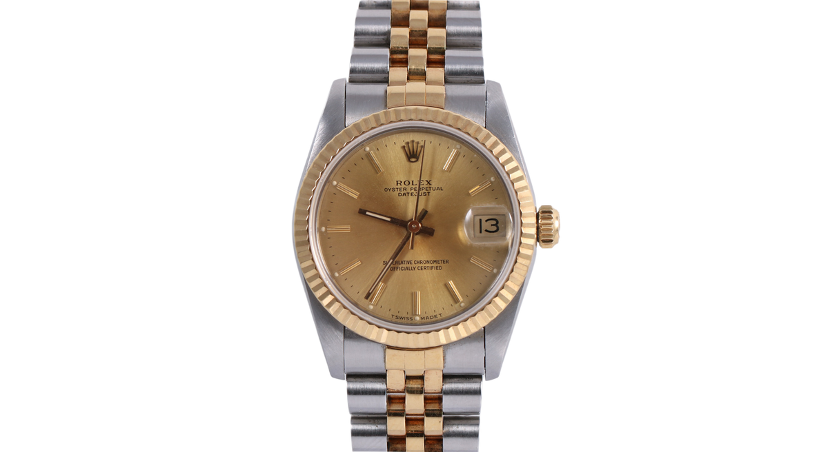 1987 Rolex Datejust 31mm - 68273 (Champagne)