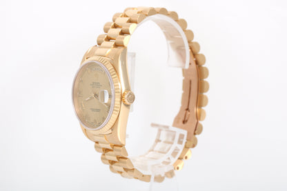 1995 Rolex Day-Date 36mm - 18238 (Champagne Roman)