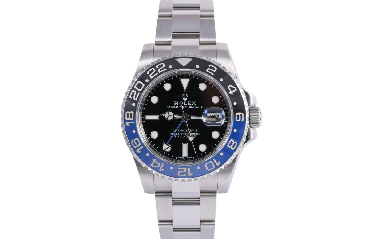 2015 Rolex GMT-Master II 40mm - 116710BLNR (Batman)