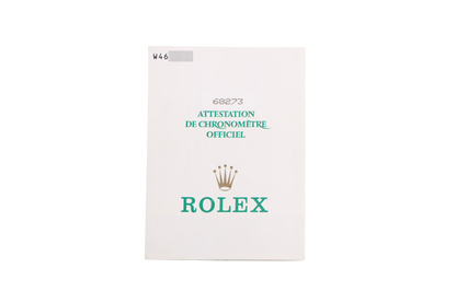 1994 Rolex Datejust 31mm - 68273NR (White MOP)