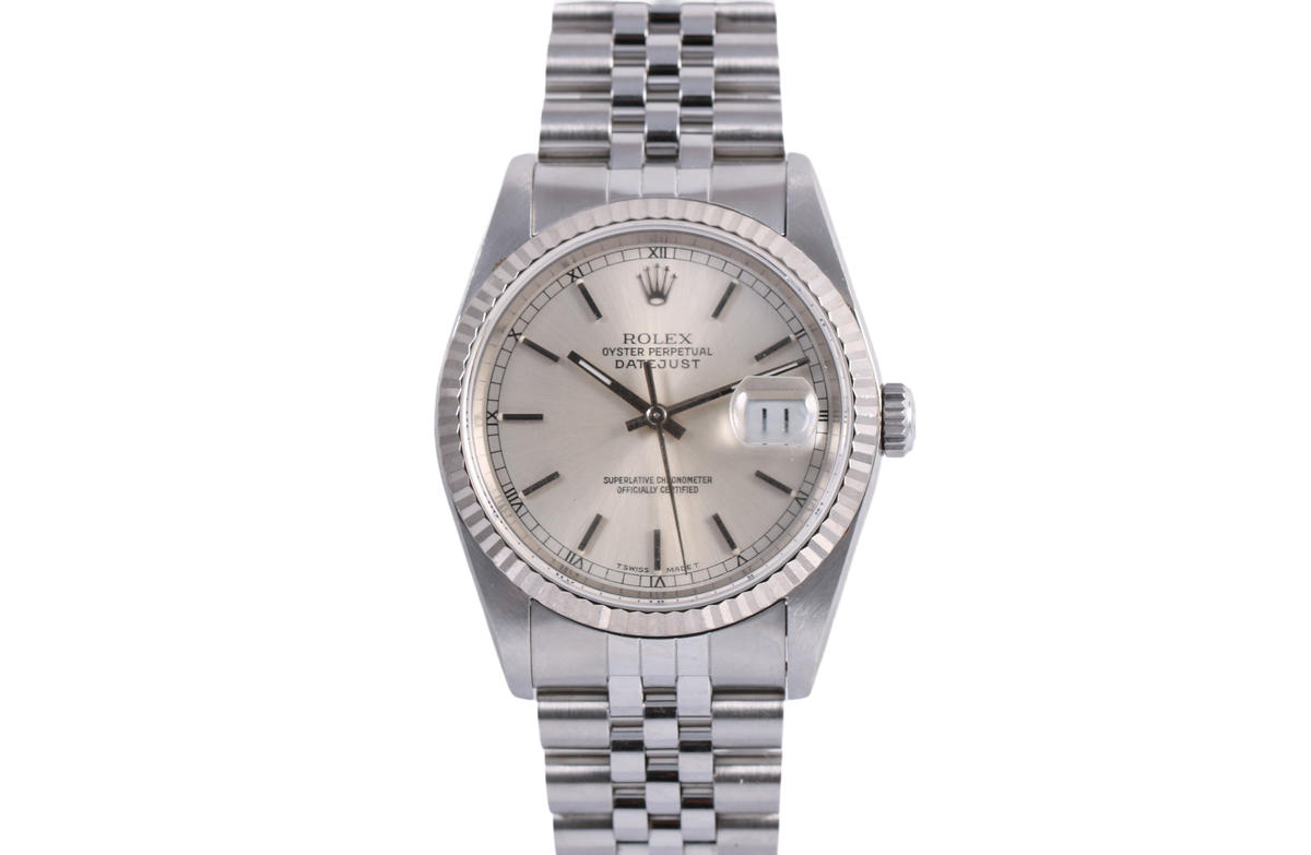 1989 Rolex Datejust 36mm - 16234 (Silver)