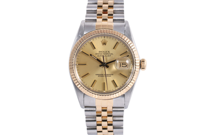 1986 Rolex Datejust 36mm - 16013 (Champagne)