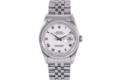 1993 Rolex Datejust 36mm - 16234 (White Roman)