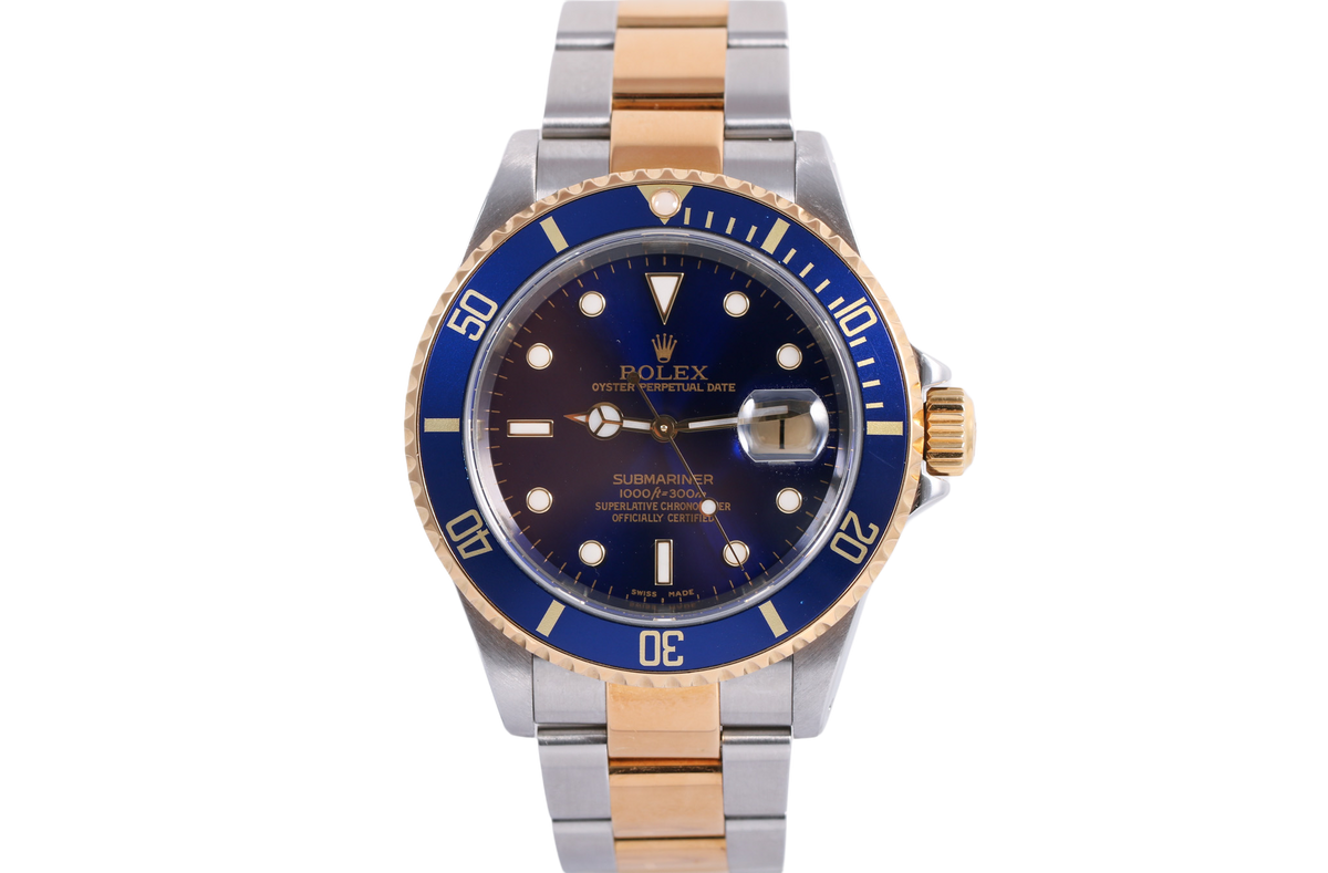 2001 Rolex Submariner Date 40mm - 16613LB (Bluesy)