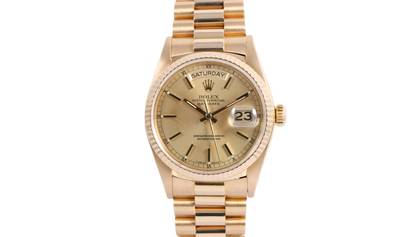 1987 Rolex Day-Date 36mm - 18038 (Champagne)