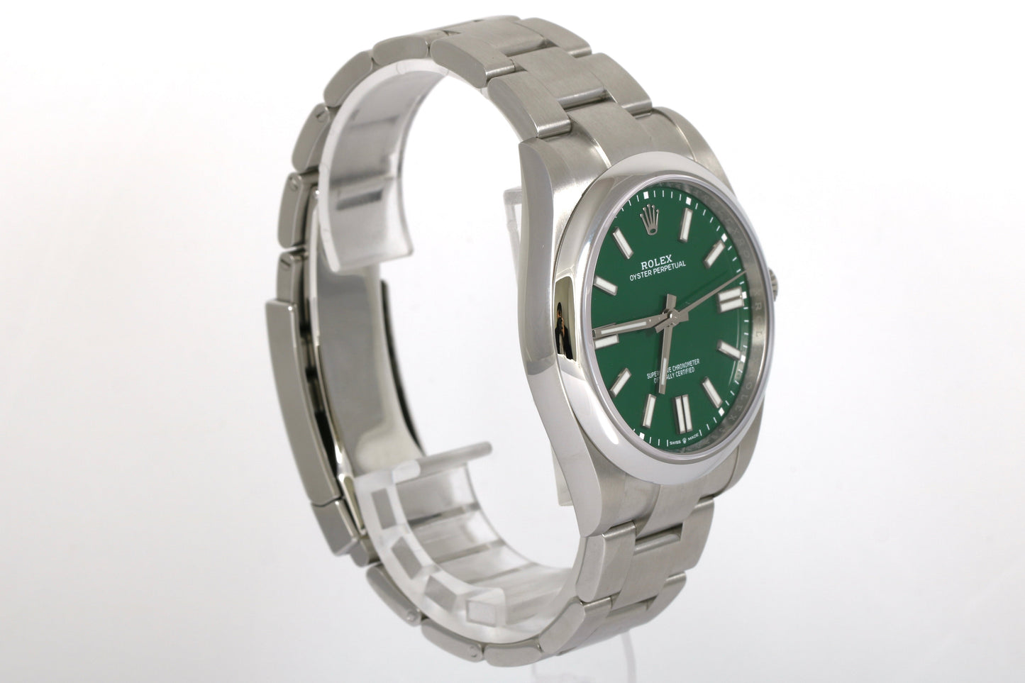 2021 Rolex Oyster Perpetual 41mm - 124300 (Green)