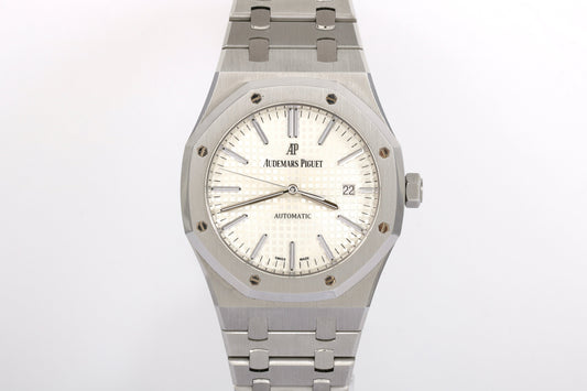 2015 Audemars Piguet Royal Oak 41 - 15400ST (White)