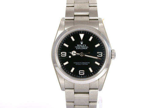Partial Sticker 2005 Rolex Explorer 36mm - 114270