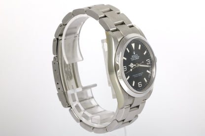 Partial Sticker 2005 Rolex Explorer 36mm - 114270