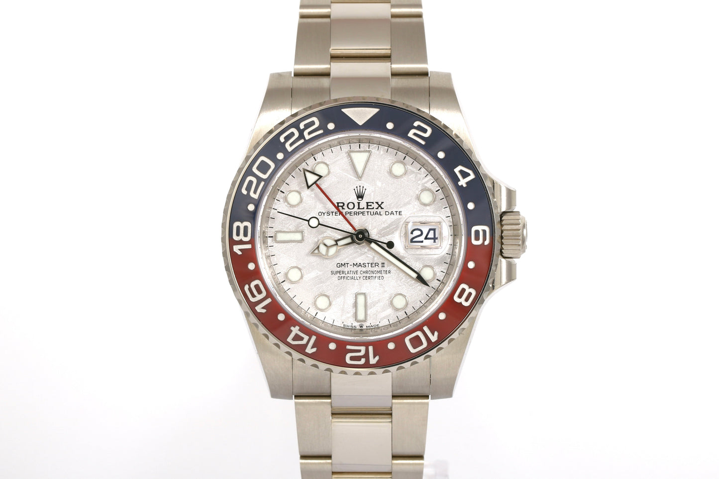 Unpolished 2020 Rolex GMT-MASTER II - 126719BLRO (Meteorite)
