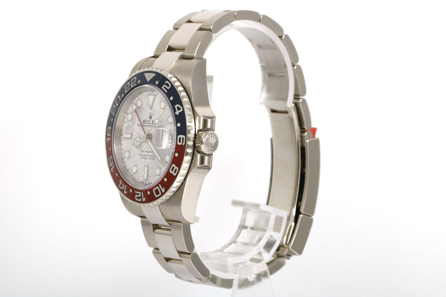 Unpolished 2020 Rolex GMT-MASTER II - 126719BLRO (Meteorite)
