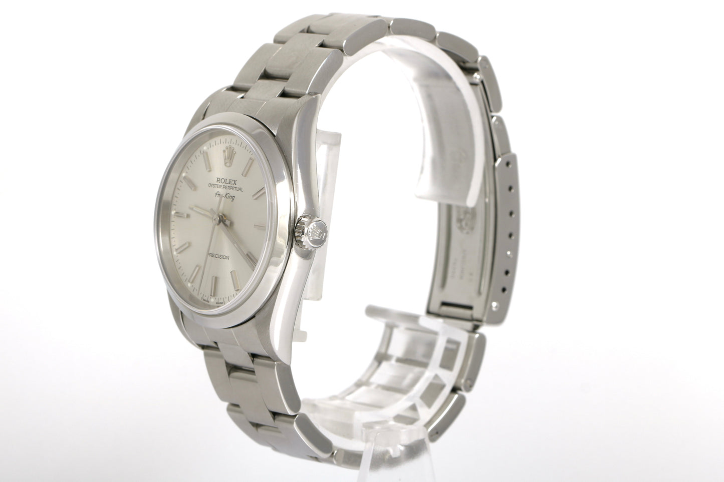 1997 Rolex Air King 34mm - 14000 (Silver)