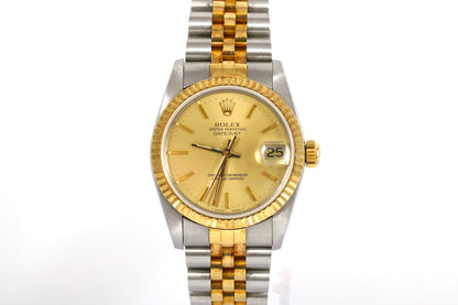 1987 Rolex Datejust 31mm - 68273 (Champagne)