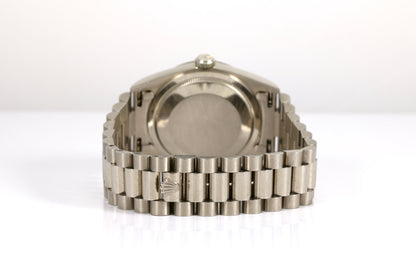 UNPOLISHED 1995 Rolex Day-Date 36mm - 18239 (Silver)