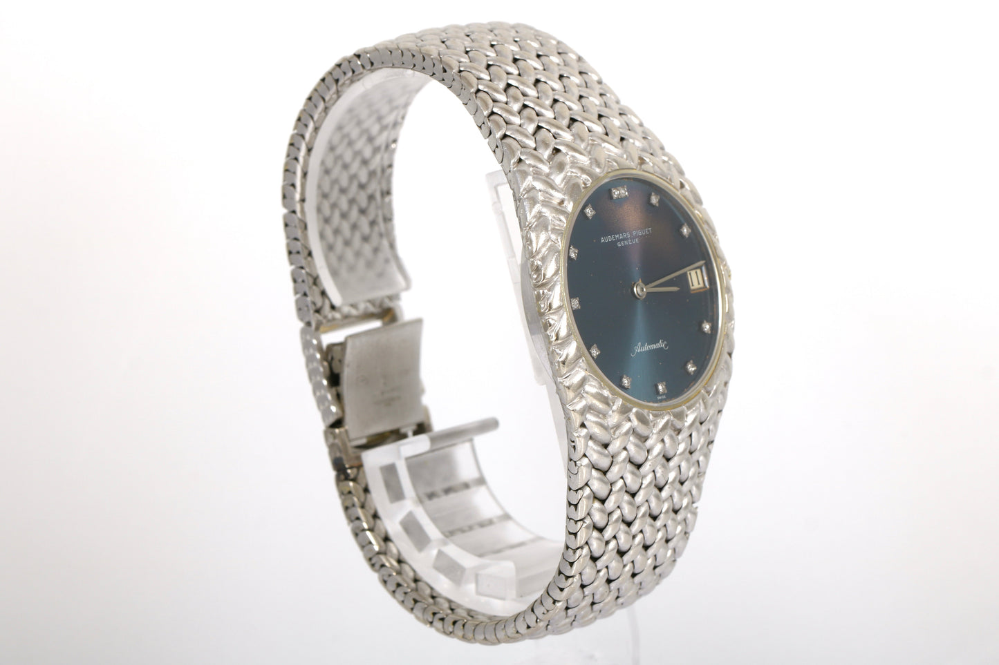 1970s Audemars Piguet Cobra 18K WG 34mm Automatic - 5403BC (Blue)