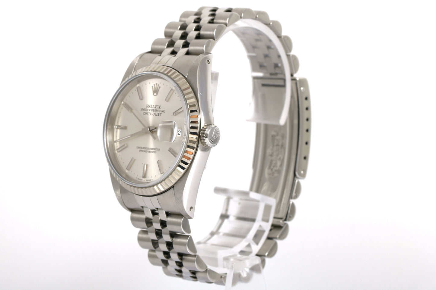 1990 Rolex Datejust 36mm - 16234 (Silver)