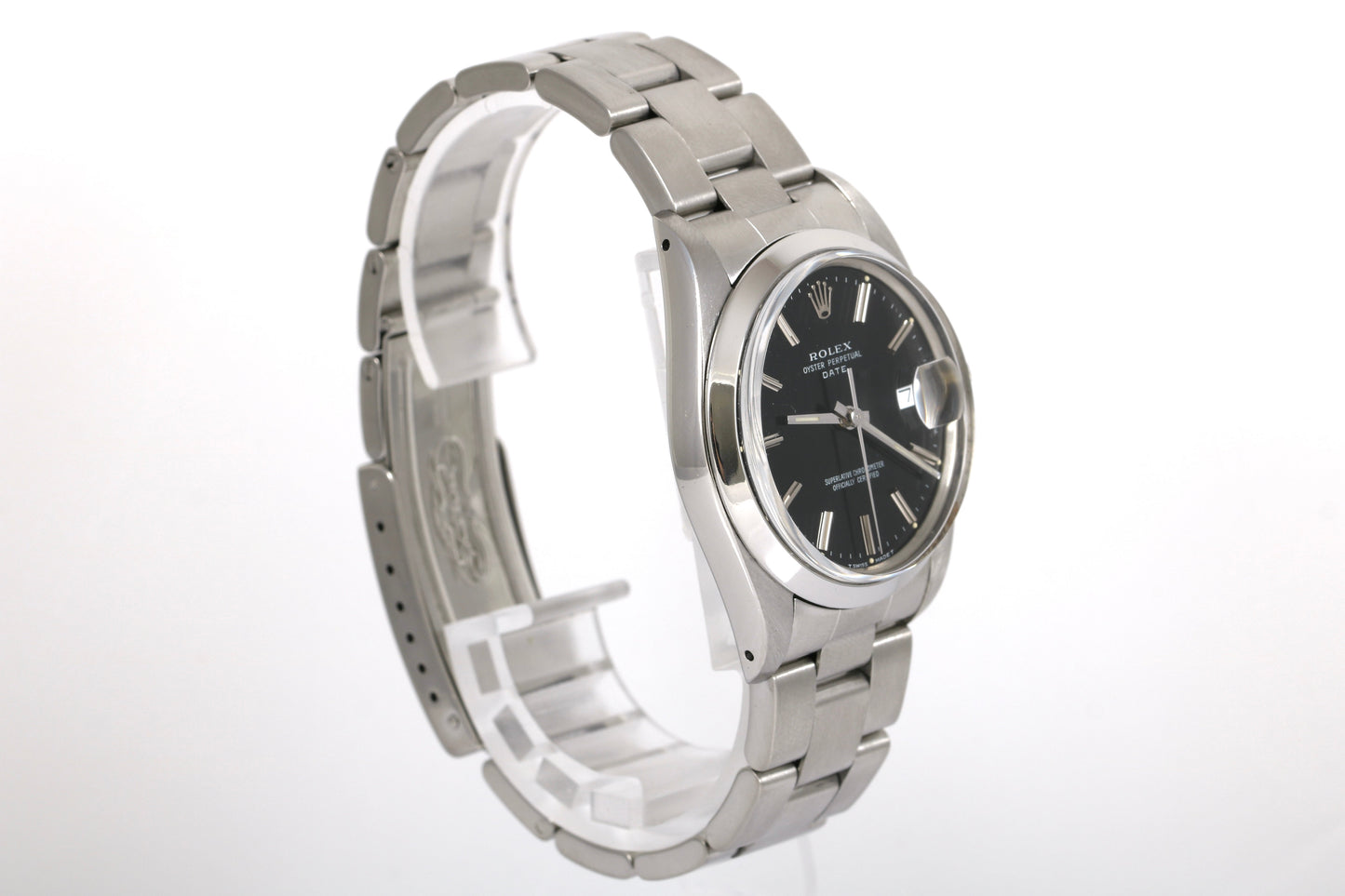 1989 Rolex Oyster Perpetual Date 34mm - 15000 (Black)