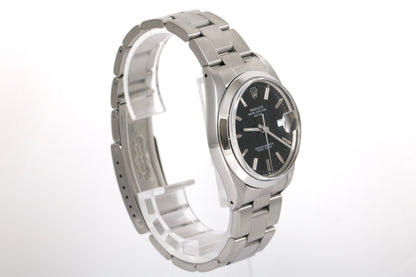1989 Rolex Oyster Perpetual Date 34mm - 15000 (Black)