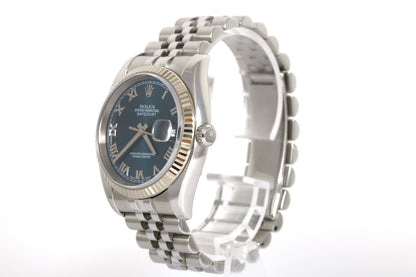 2005 Rolex Datejust 36 Super Jubilee - 116234 (Blue Roman)