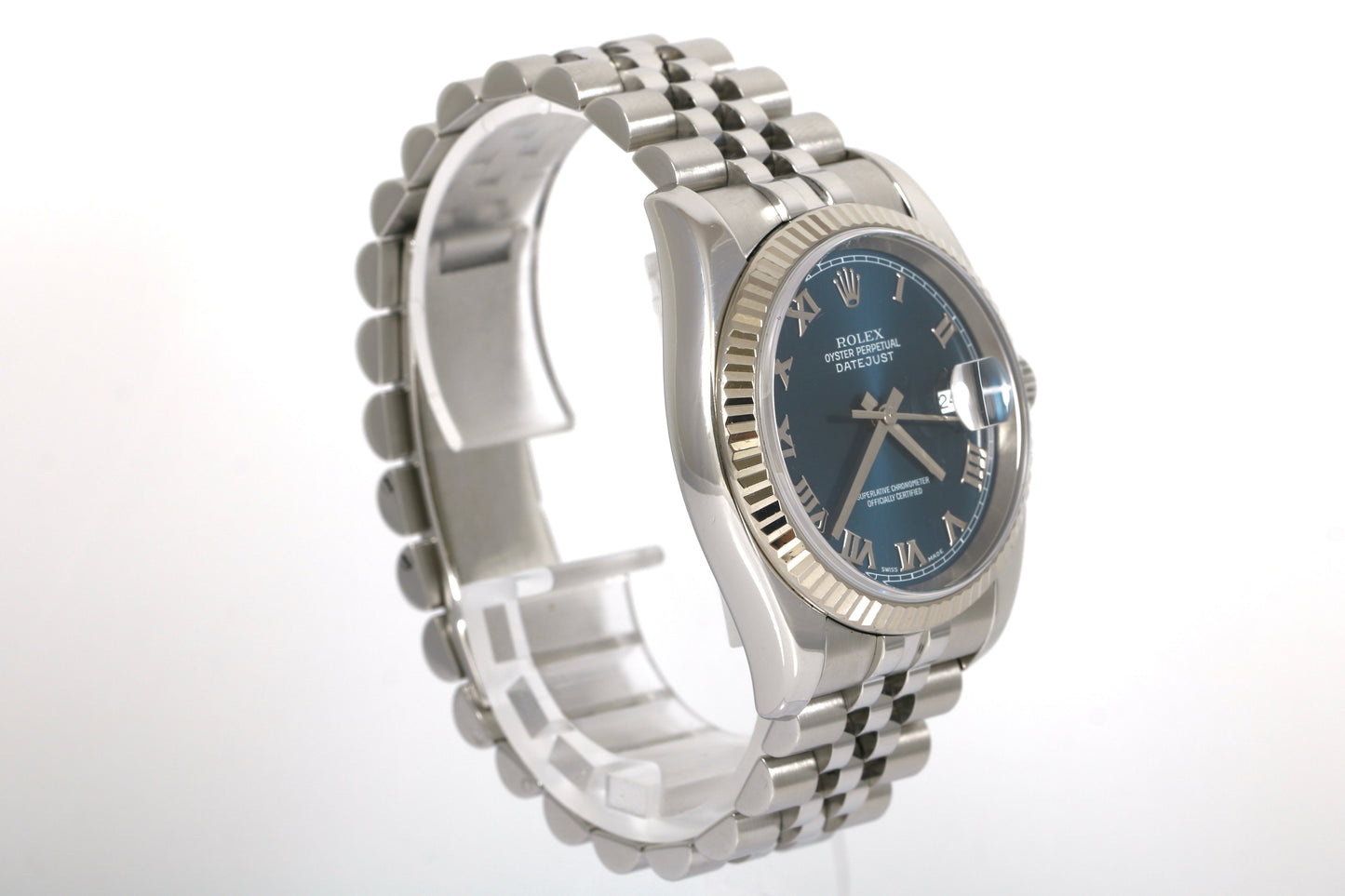 2005 Rolex Datejust 36 Super Jubilee - 116234 (Blue Roman)
