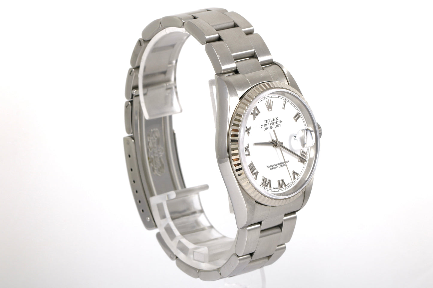 1997 Rolex Datejust 36mm - 16234 (White Roman)