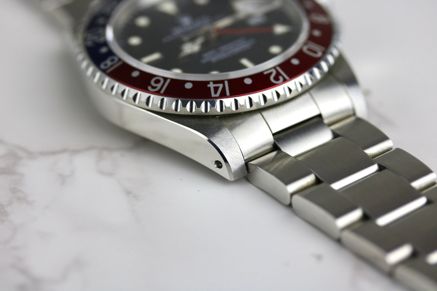 1990 ROLEX 16700 GMT-MASTER Pepsi with Box & Papers