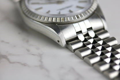 1991 ROLEX 16220 Datejust 36mm Original White Dial