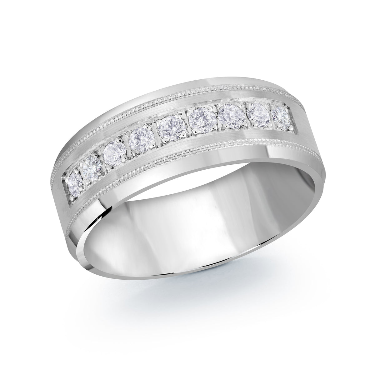 JMD-1095-8W45 Wedding Band