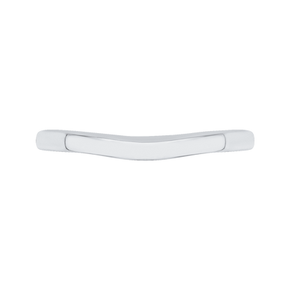 Plain Wedding Band in 14K White Gold