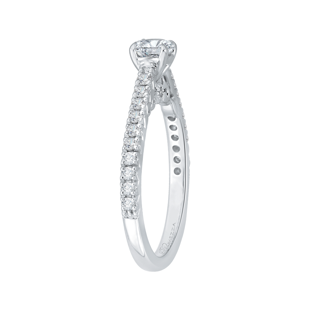 Diamond Engagement Ring in 14K White Gold